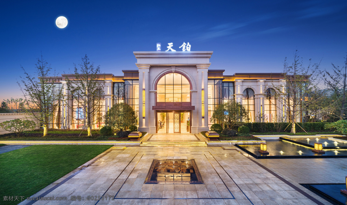 示范区 景观设计 草坪 小径 喷泉 景池 雕塑 景墙 深圳 伯 立 森 景观 作品 环境设计