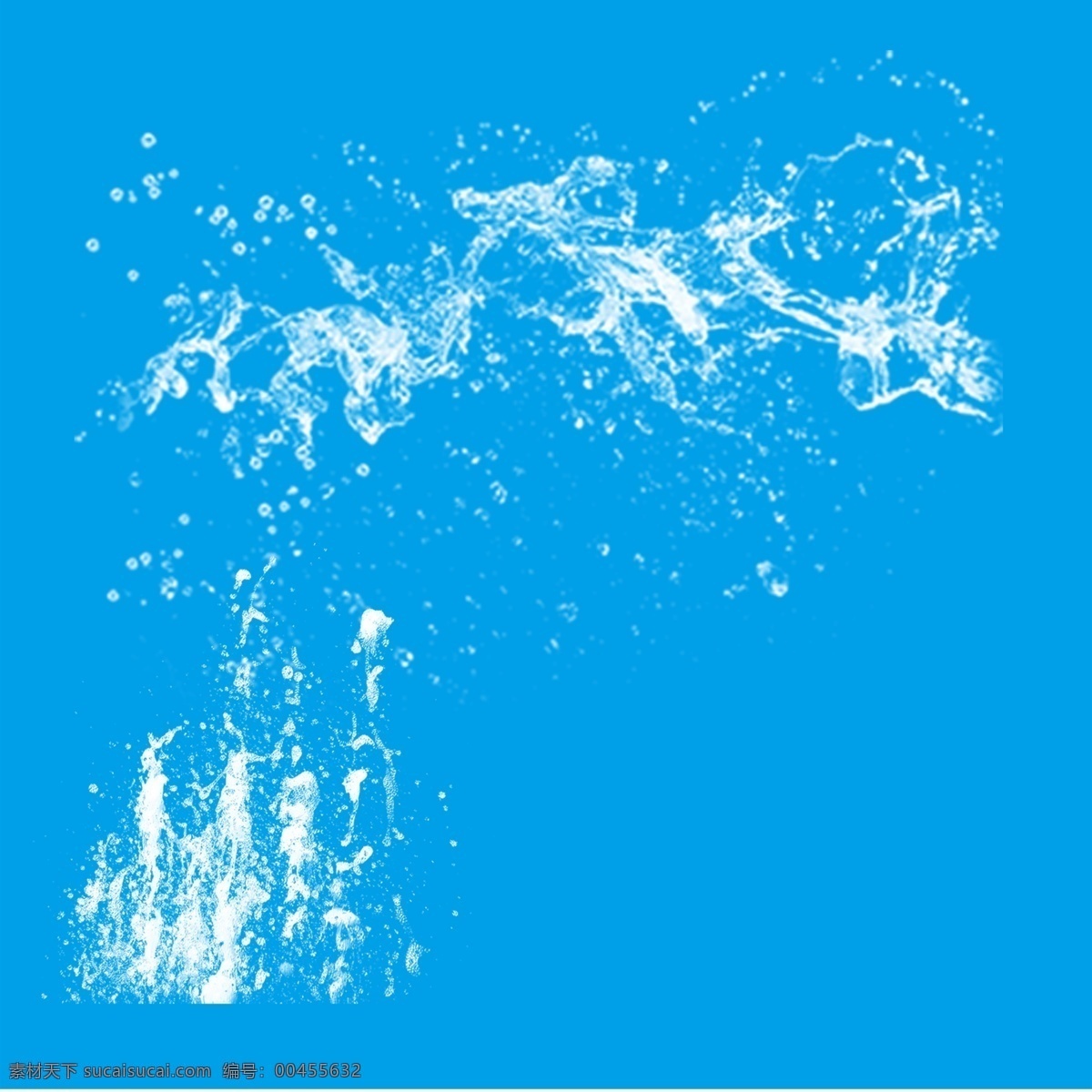 动感 水花 唯美 清 白色 动感的水 水波 水