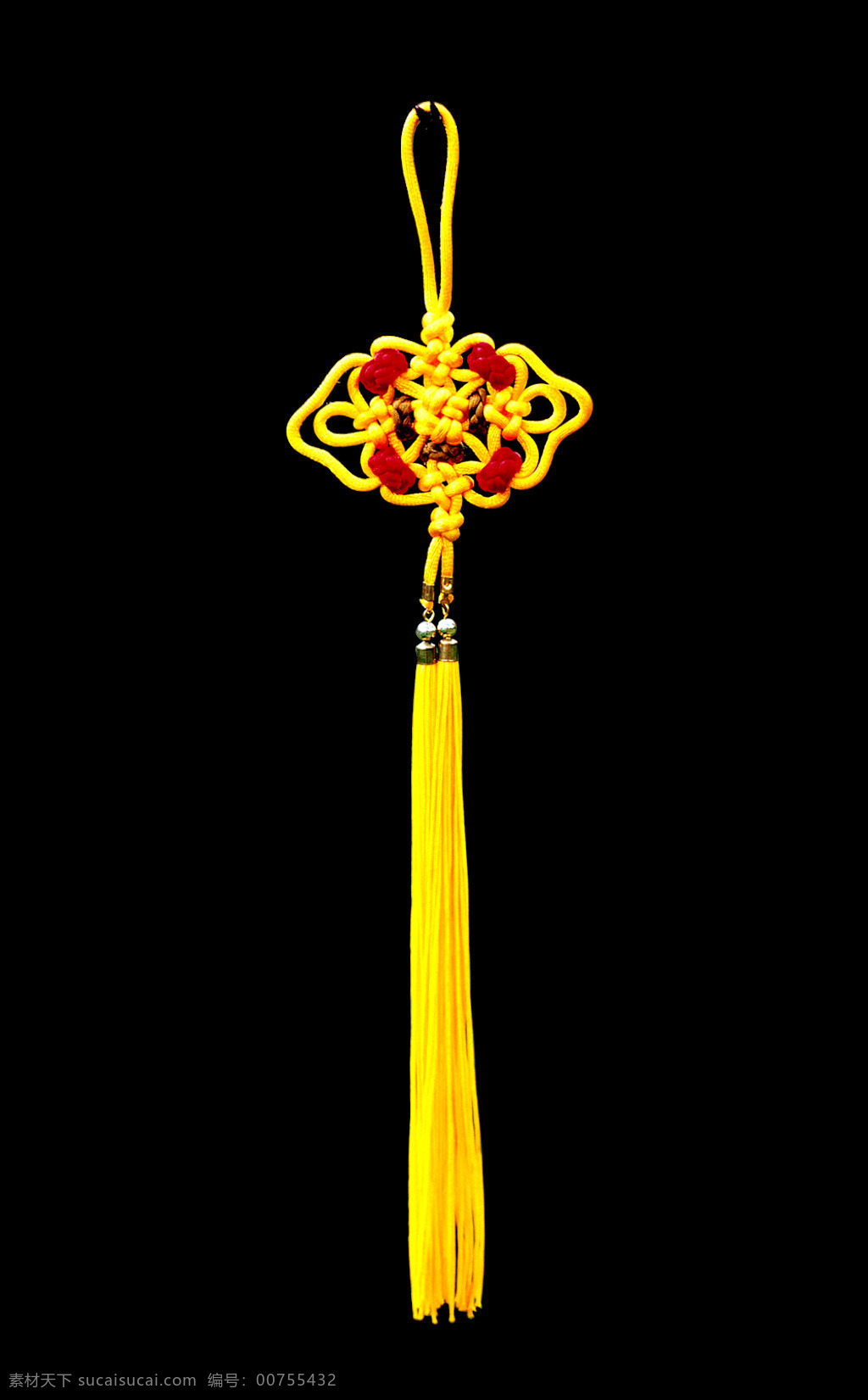 金色 特色 串 红 磁 珠 中国结 元素 传统挂饰 传统文化 创意挂饰 吉庆有余 平安结 特色挂饰