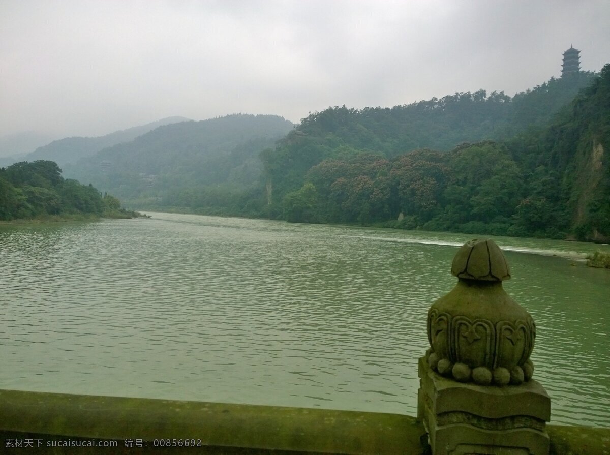 成都 都江堰 水利工程 景区 风景 高清 成都都江堰 旅游摄影 国内旅游 灰色