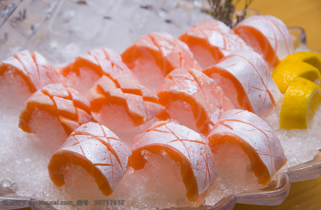 三文鱼腩料理 三文鱼 料理 鱼腩 寿司 日本 餐饮美食