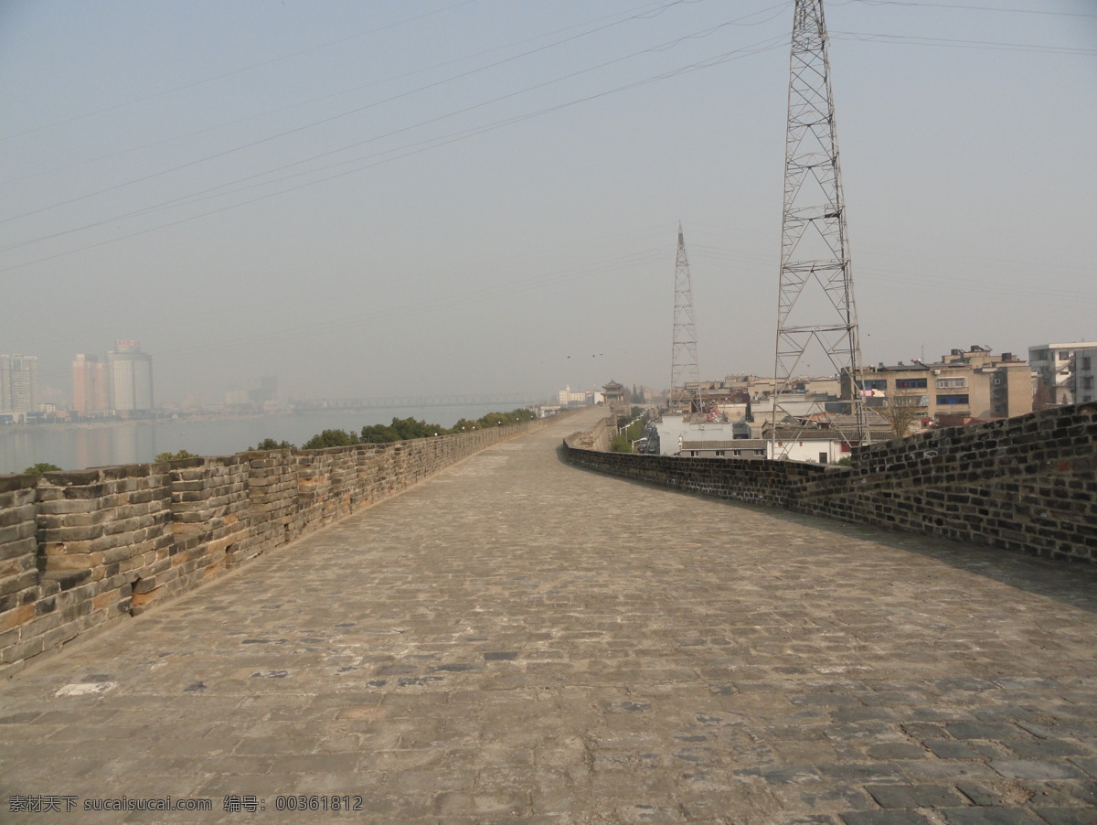 古城 墙 古 城墙 城墙上 城墙顶 建筑 襄阳古城墙 照片 自然景观 建筑景观