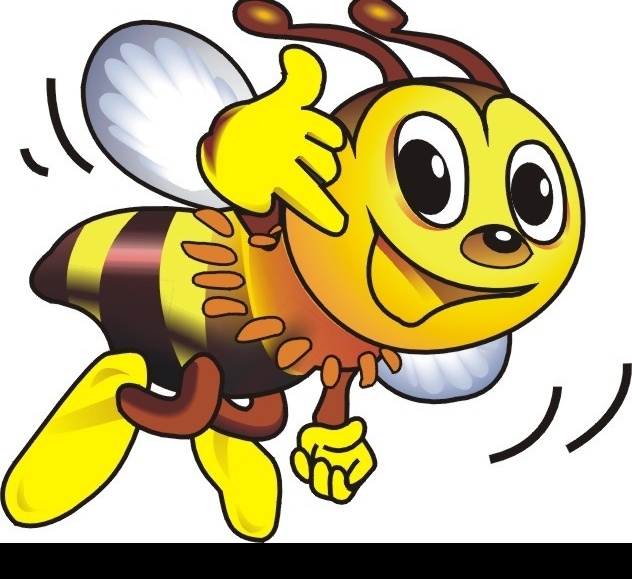 小蜜蜂 小图标 矢量图 标识标志图标 矢量图库