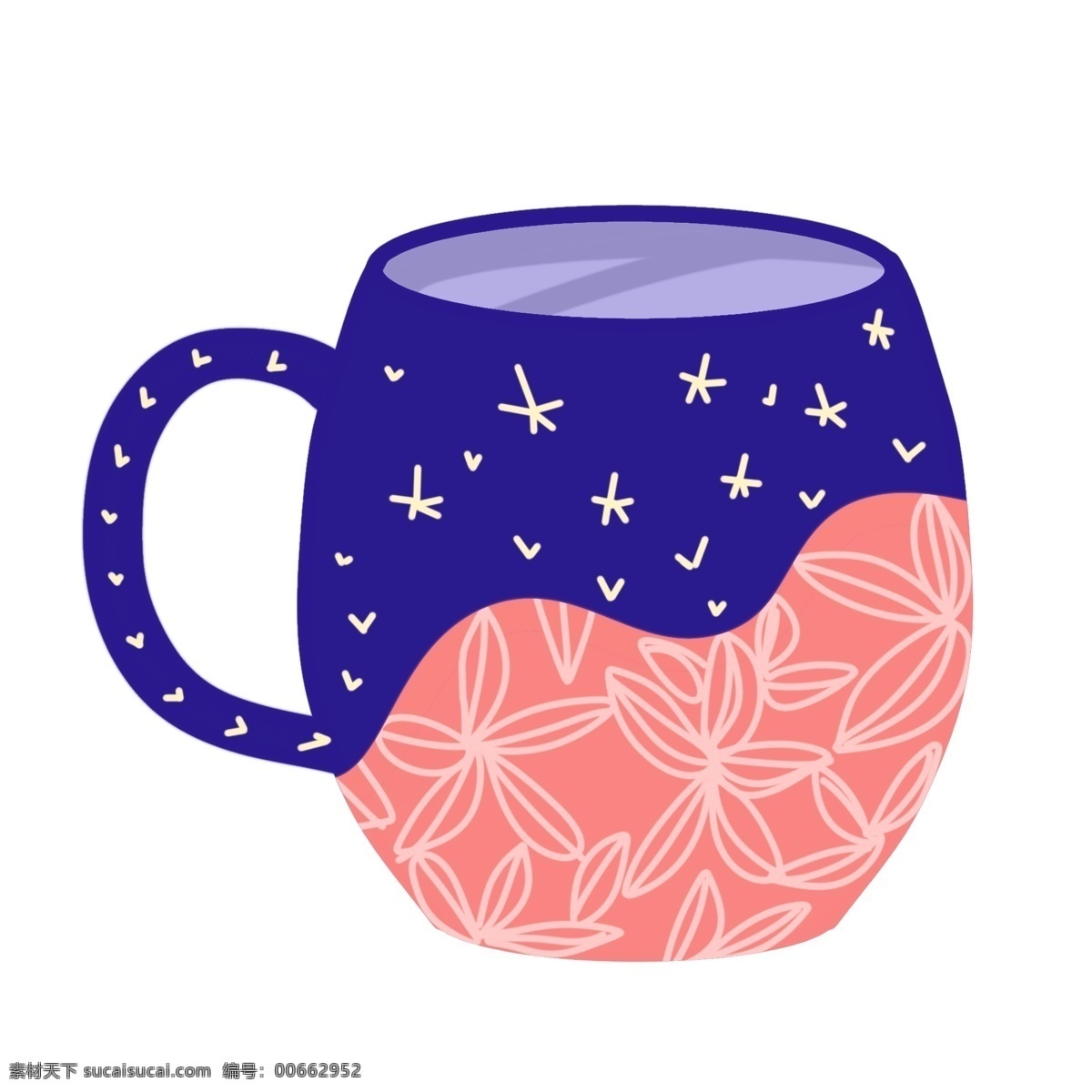 紫红色 杯子 装饰 陶瓷 咖啡杯 杯具