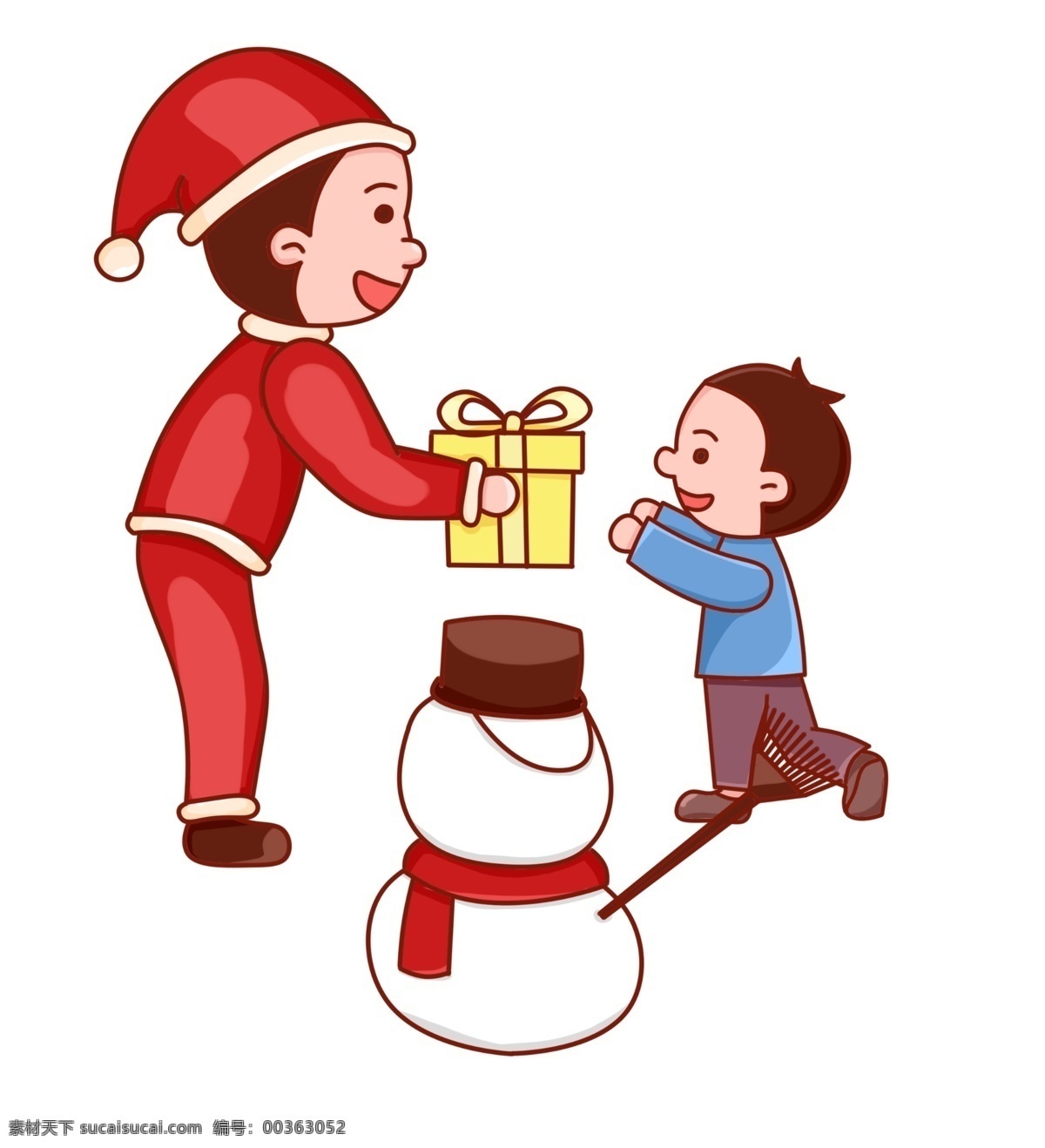 圣诞 圣诞节 夜 儿童 雪人 礼物 卡通 可爱 红色 免 扣 圣诞夜 大人 家长 礼品 萌萌哒 免扣