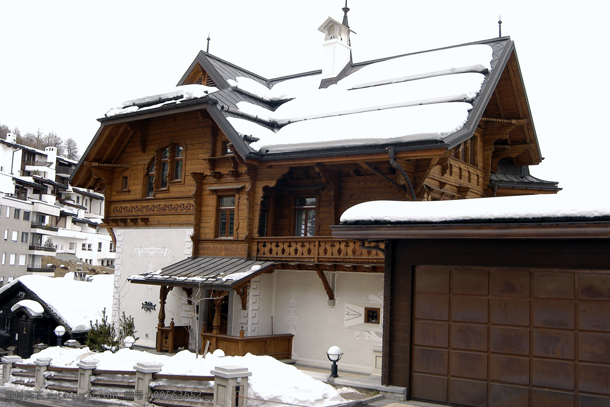 国外 旅游摄影 图 外国建筑 雪景 风景 生活 旅游餐饮