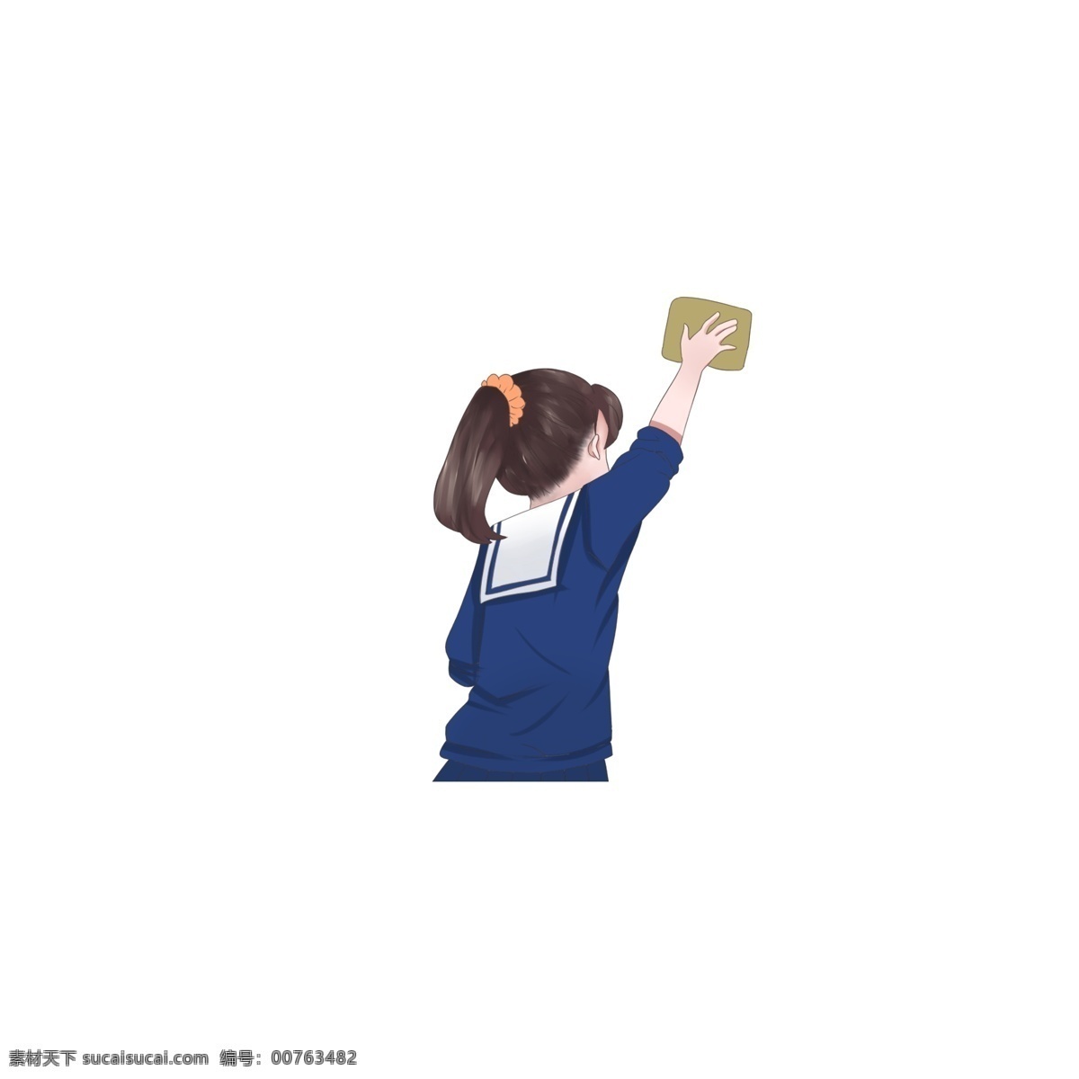 原创动画 感 小学生 劳动 元素 动画 五一节素材 元素设计 手绘 透明素材