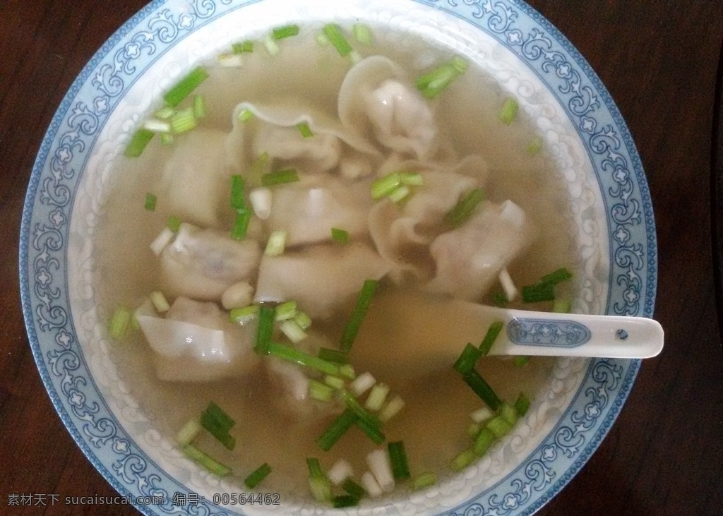 馄饨 香葱 鸡肉馄饨 家常食品 美味食物 天下美食 餐饮美食 传统美食