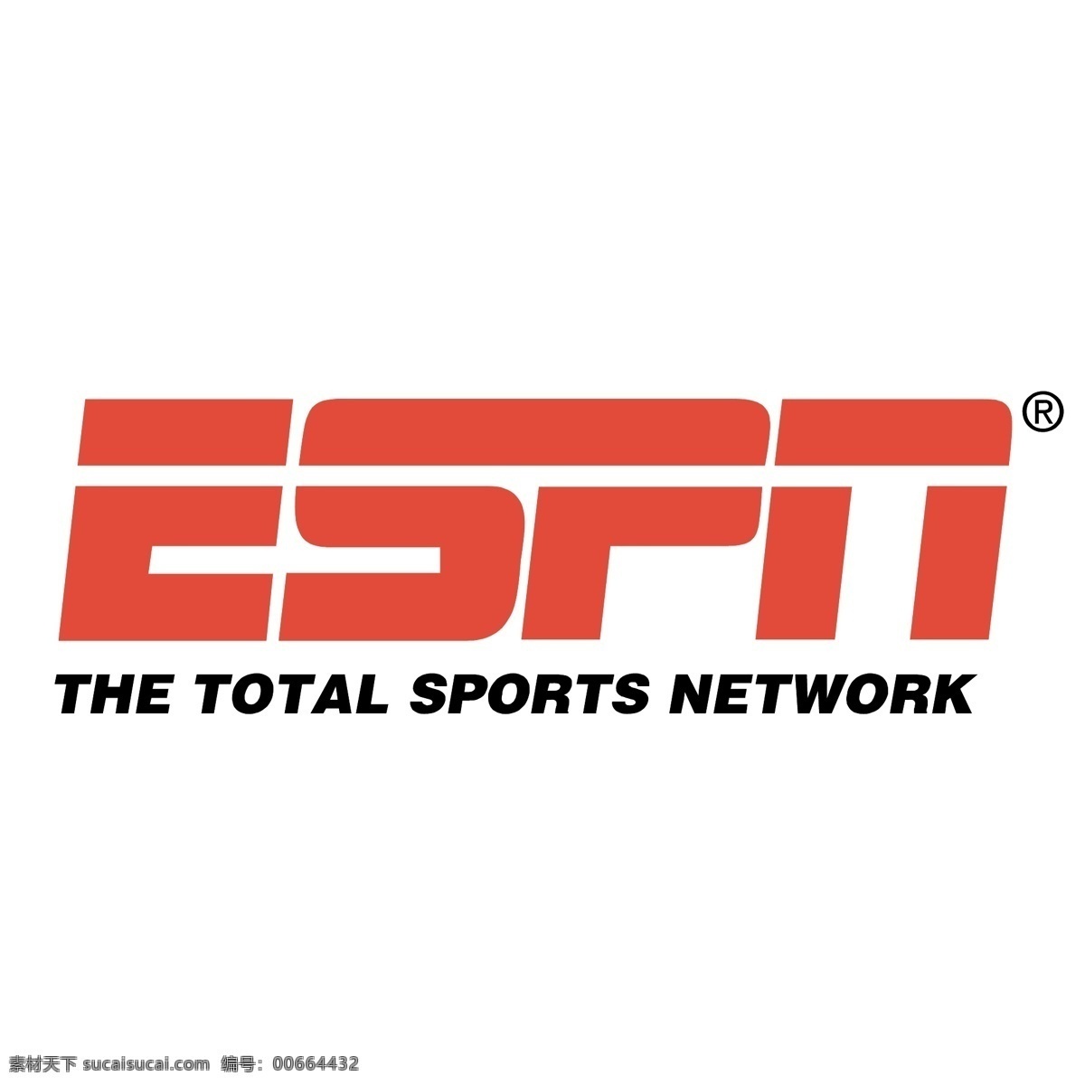 矢量 espn 标志 白色