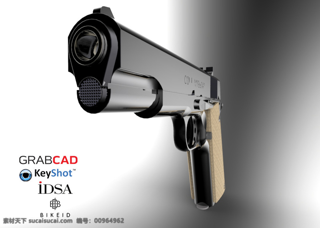 ziommm1 com grabcad colt 1991 a1 通过 http idsa 3d模型素材 建筑模型