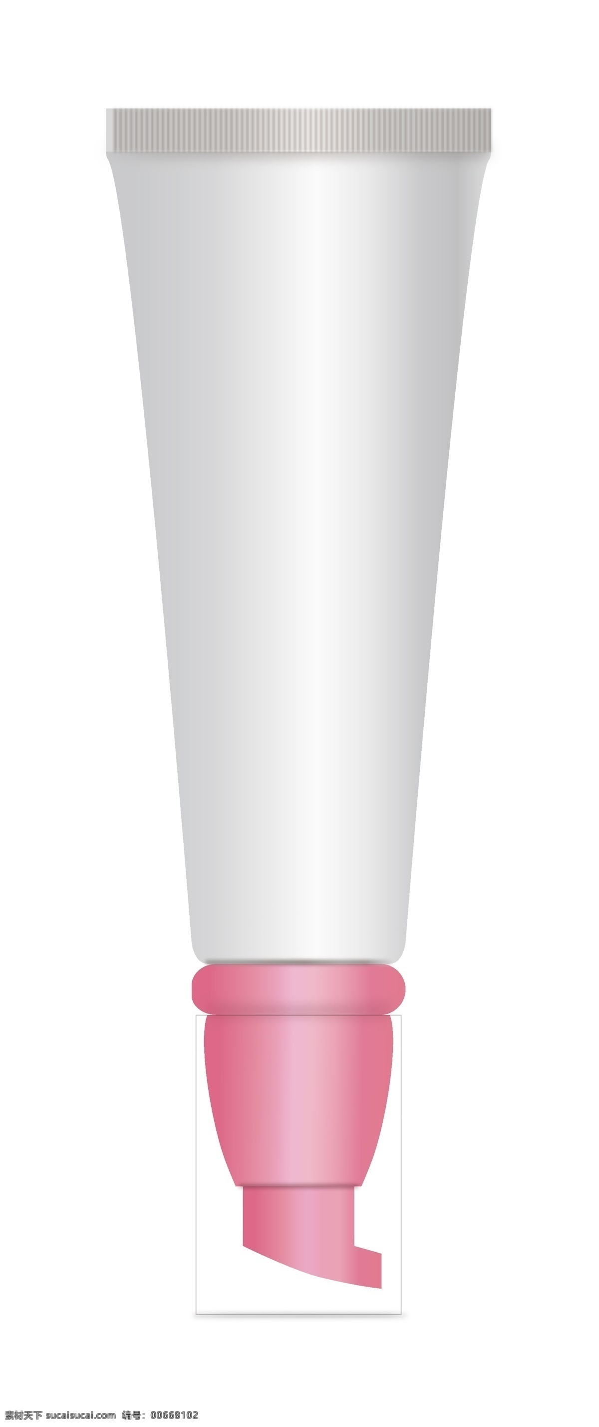 bb 霜 软管 包 材 模板 bb霜 包装设计 粉红 护肤品 化妆品 包材 矢量 白 矢量图 日常生活