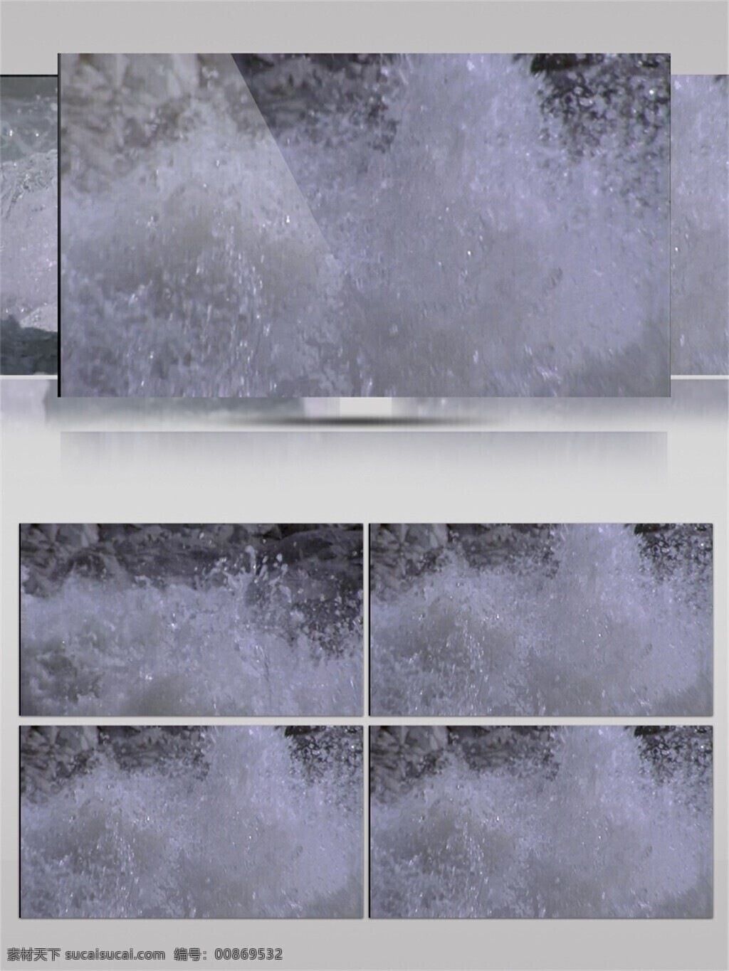 迎面 泼 河水 视频 音效 壮观 水花 澎湃 激流 视频素材 视频音效