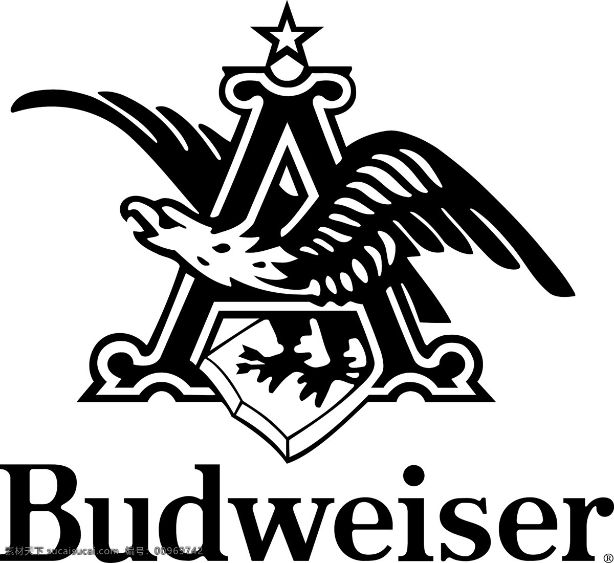 百威啤酒 logo2 矢量图 其他矢量图
