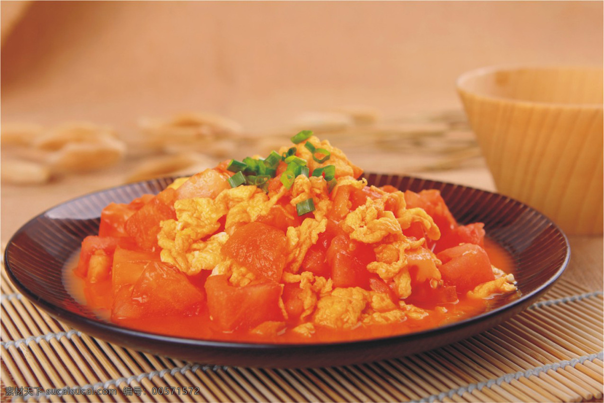 西红柿 鸡蛋 菜品 西红柿炒蛋 番茄 餐饮美食 传统美食