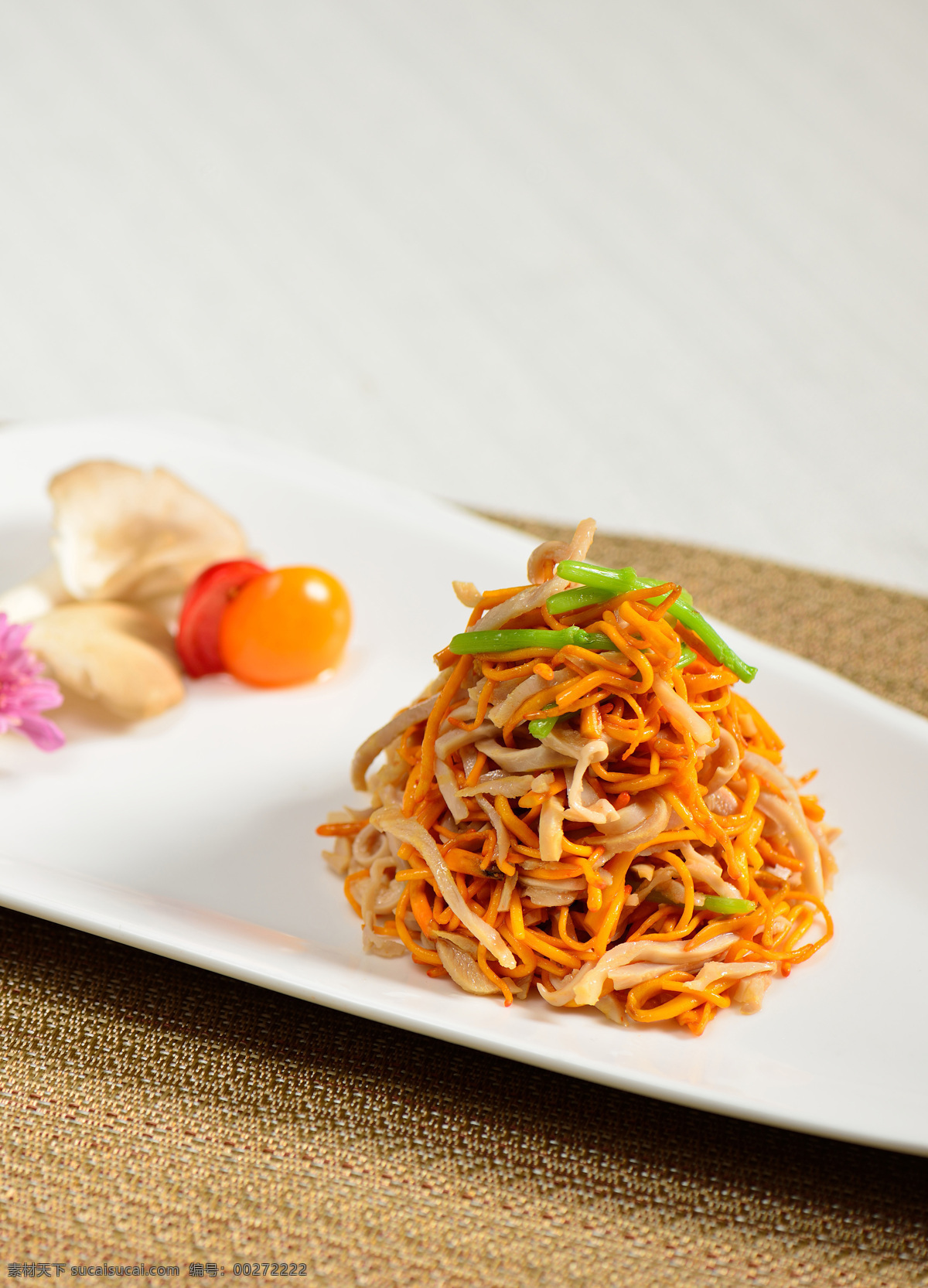 虫草花拌肚丝 中式 中餐 美食 荤菜 冷盘 滋补 虫草 养身 餐饮美食 传统美食