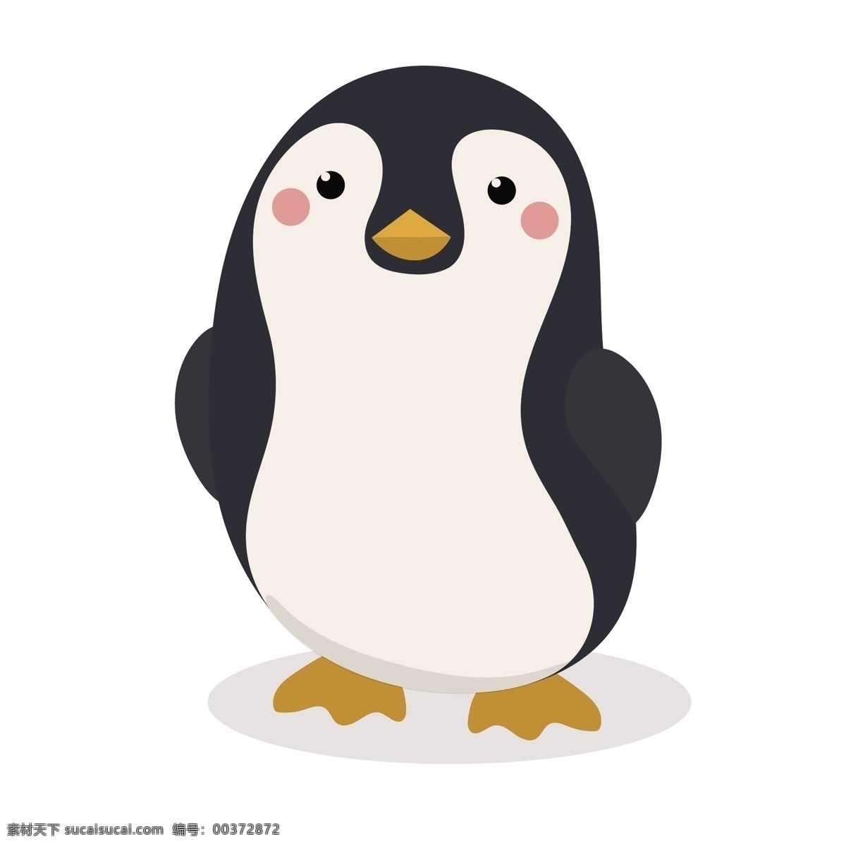 可爱 企鹅 矢量 小清新 卡通 卡通可爱 可爱卡通 可爱的 卡通的 卡通的企鹅 可爱企鹅
