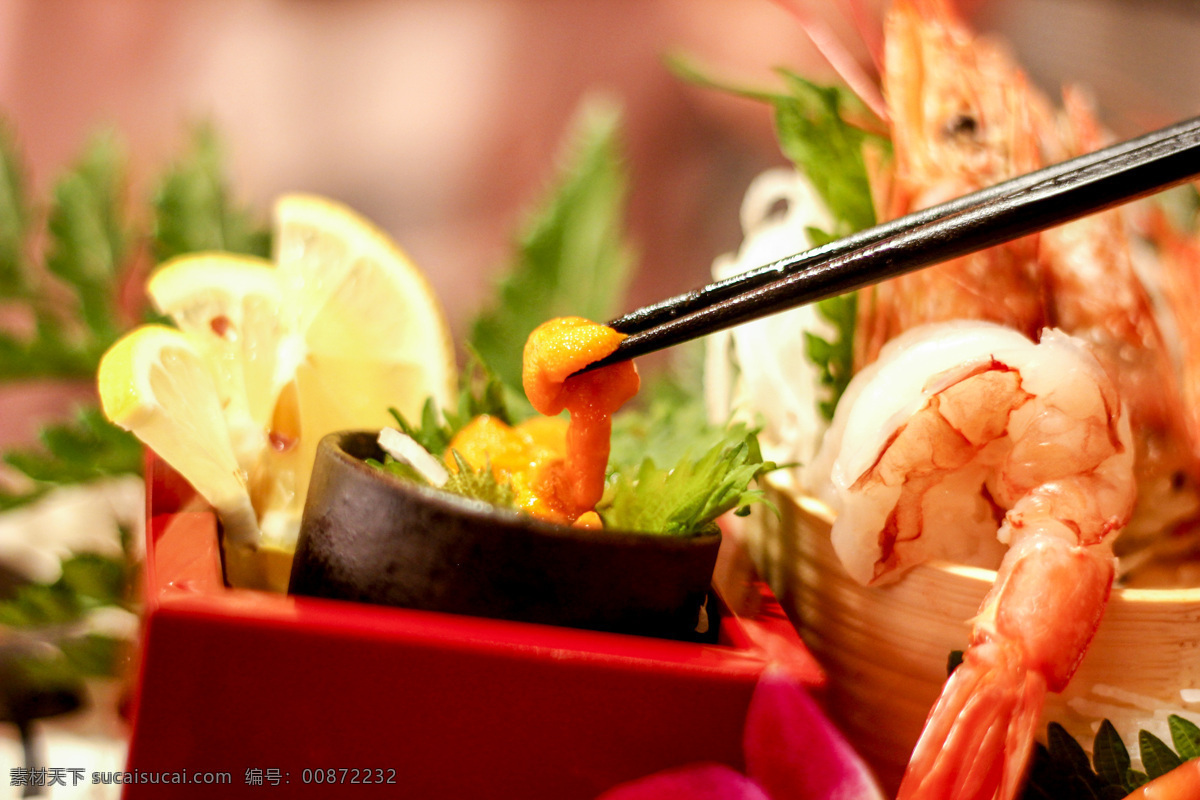海鲜海胆 日本料理 海鲜 刺身 海胆 阿根廷红虾 红虾 摄影美食 餐饮美食 传统美食