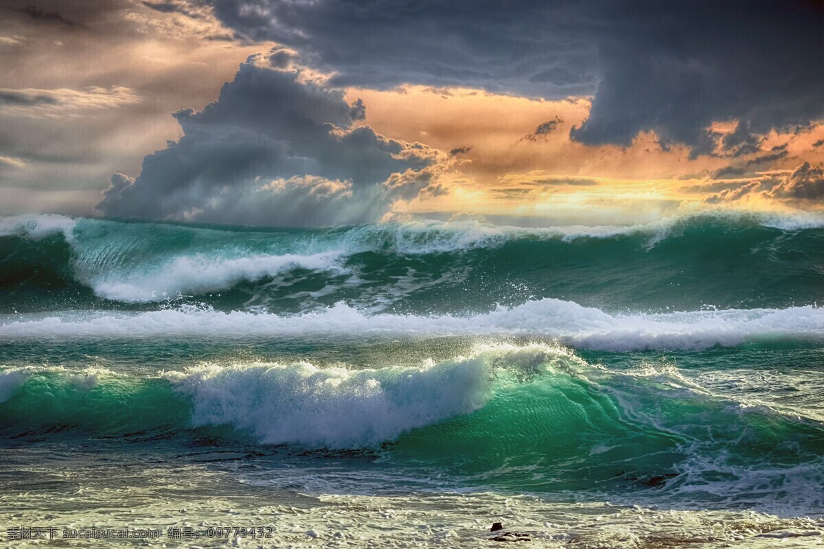 天空 海洋 云 海浪 8k 图 海 波 哥斯达黎加 景观 8k图 壁纸 创意合成 自然景观 自然风光