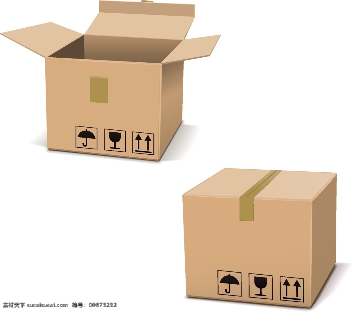 日常用品 纸箱 子 效果 纸箱子 箱子 瓦楞子 箱子素材