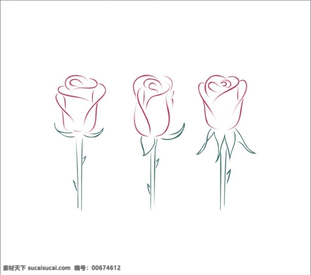 玫瑰花 花 花边 玫瑰矢量 花矢量 底纹边框 花边花纹