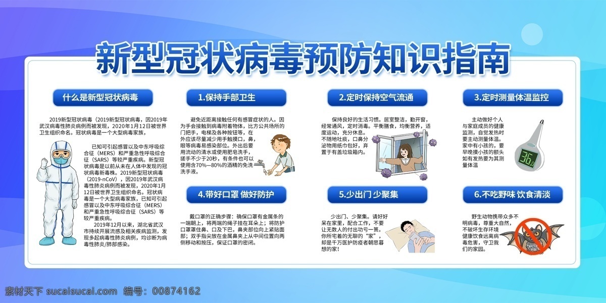 新型 冠状 病毒 预防知识 指南 新型冠状病毒 新冠宣传栏 新冠展板 疫情宣传栏 疫情展板 疫情海报 新冠海报 肺炎预防控制