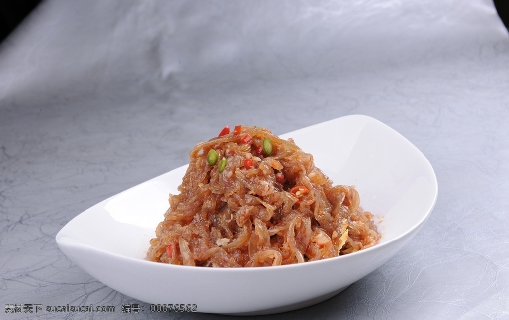 凉拌海蜇丝 美食 传统美食 餐饮美食 高清菜谱用图