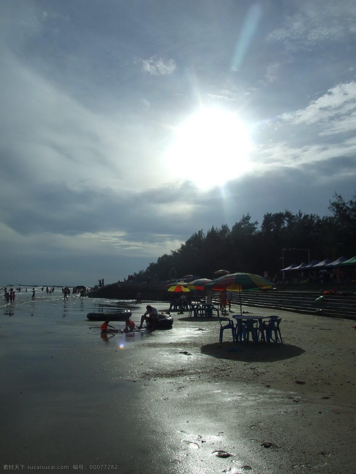 东兴 金 滩 海边 海滩 旅游摄影 落日 自然风景 东兴金滩 金滩 余辉 psd源文件
