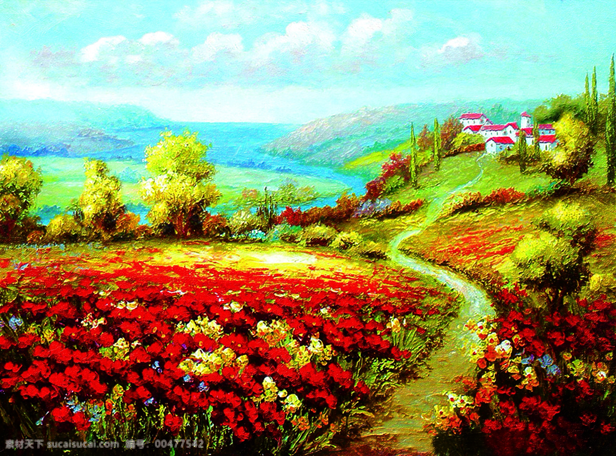 白云 草地 传统文化 大海 大图 房屋 风景 风景油画 油画 设计素材 模板下载 树木 蓝天 松树 山 欧式 田园风光 玫瑰花 玫瑰庄园 欧洲油画 手绘 装饰画 无框画 清晰 写真 喷绘 印刷 花园 唯美 田园 绘画书法 文化艺术 油画系列 jpg出售 装饰素材