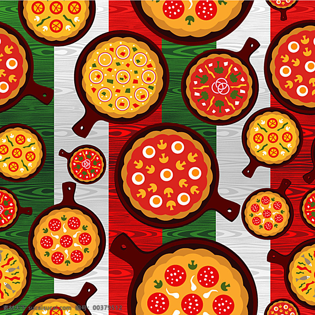 卡通披萨 美味披萨 披萨背景 pizza 诱惑披萨卡通 披萨海报 红色