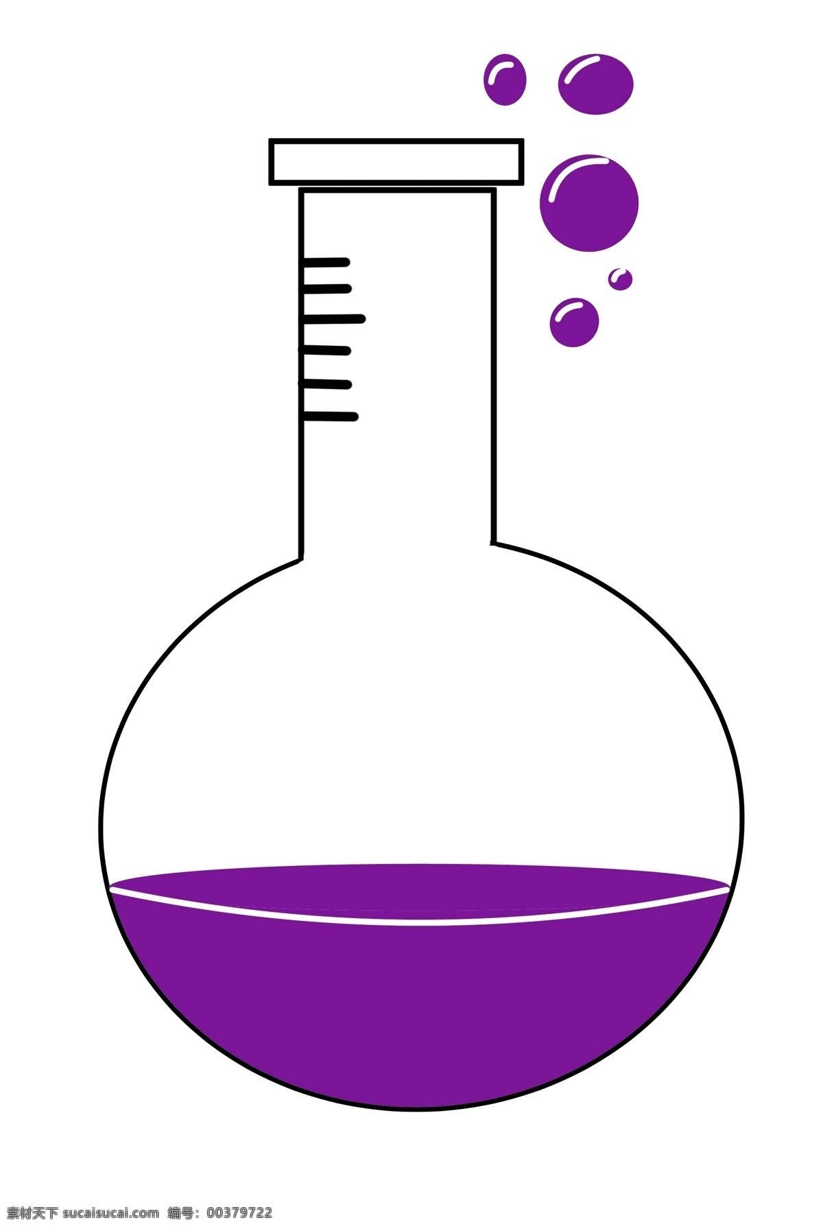 圆 底 烧瓶 紫色 液体 化学 烧杯 圆底烧瓶 紫色液体 化学烧杯 化学实验 实验容器 化学药物