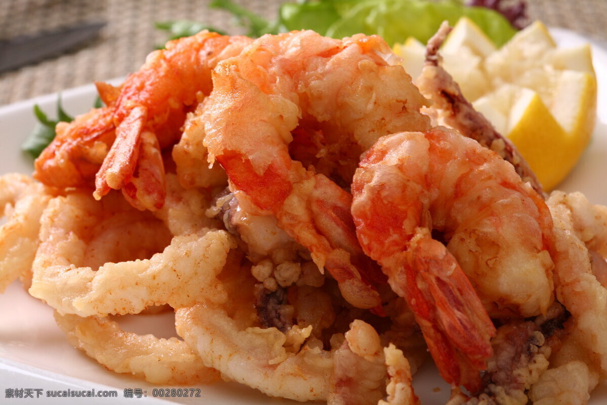 炸虾 美食 西点 西餐美食 餐饮美食