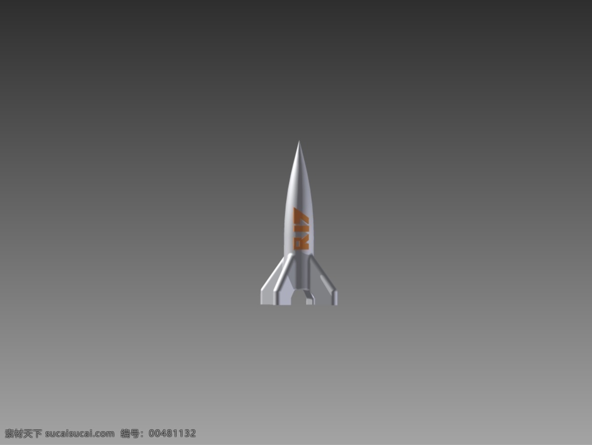 火箭 导弹 3d 打印机 模型 炸弹 鱼雷 r17 3d模型素材 建筑模型