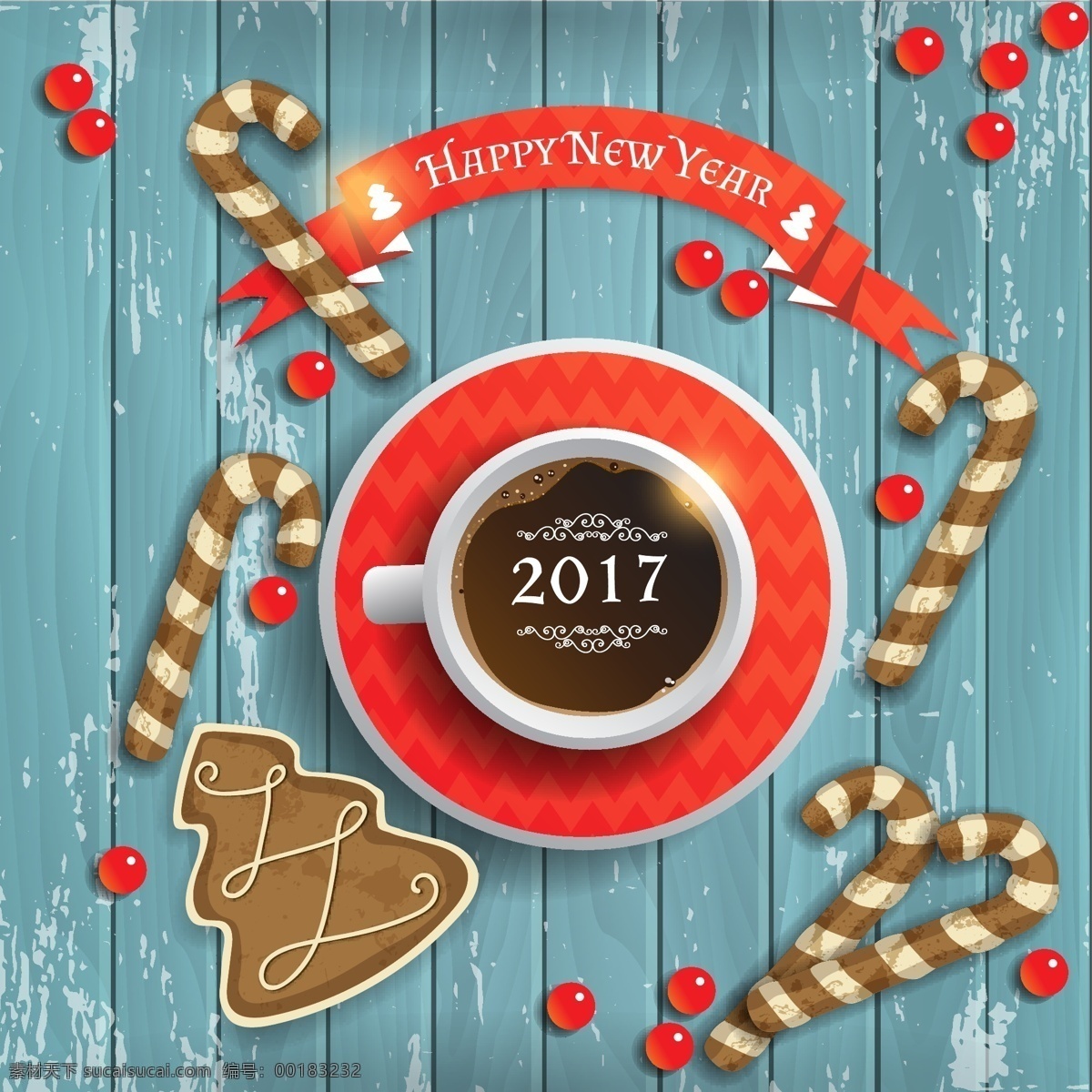 咖啡 糖果 精致 圣诞节 背景 图标 矢量