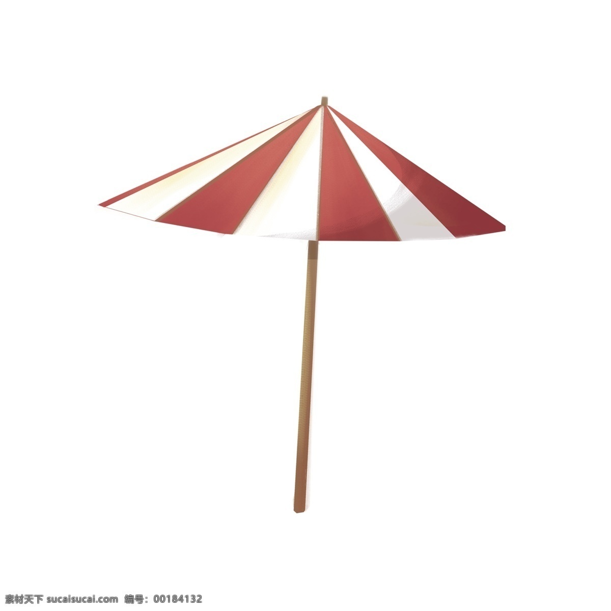 一把 红 白 相见 大 伞 免 扣 图 卡通 伞免扣图 打伞免扣图 红色的伞 红白相见的 大伞 免扣图
