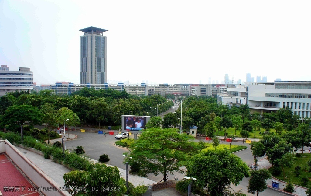 华侨大学 厦门 校区 华大 福建 高校 集美 岛外 国立华侨大学 建筑园林 园林建筑