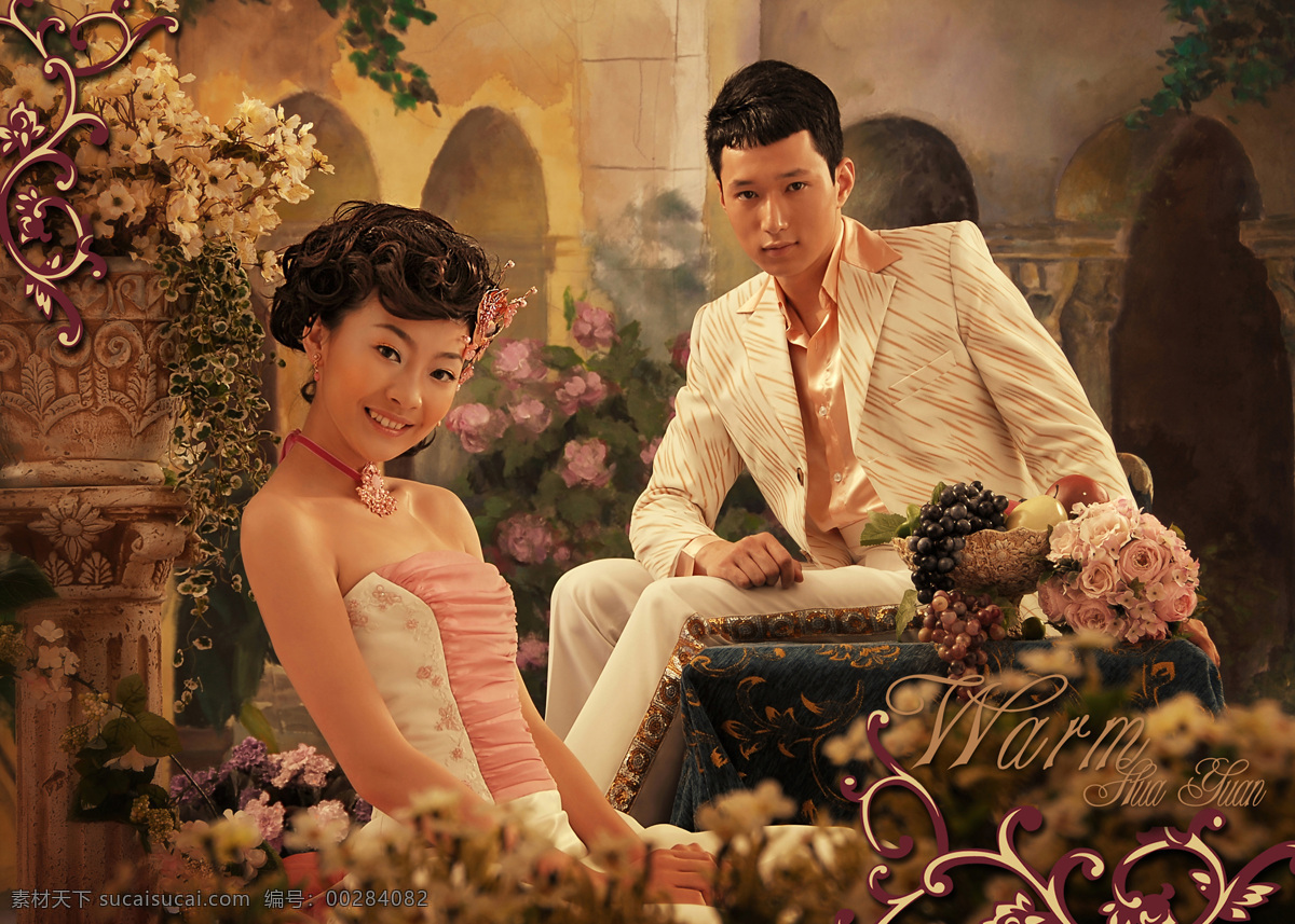 爱情 婚纱 婚纱画册 浪漫 美女 情侣 人物图库 人物写真 温馨的华苑 新郎 新娘 帅哥 幸福 家居装饰素材