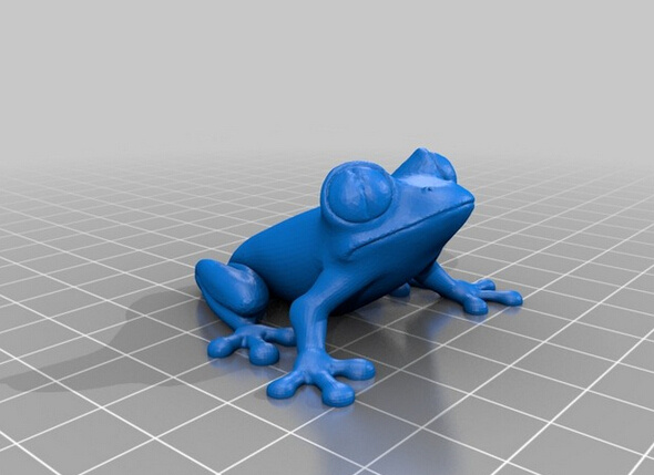 树蛙免费下载 3d模型素材 树蛙 动物玩具 3d打印模型 动植物模型