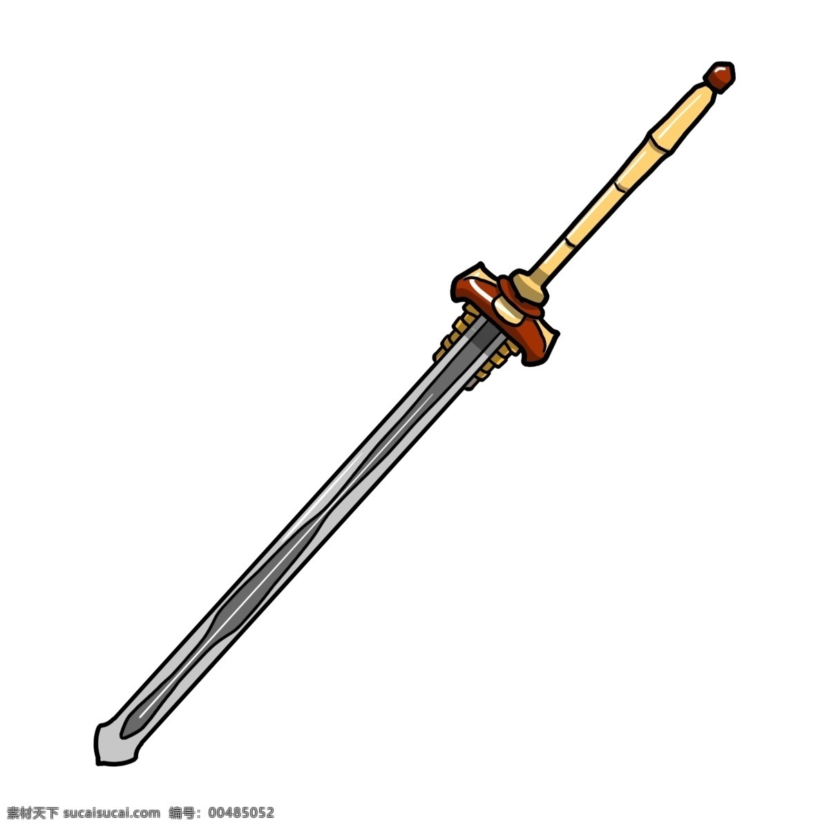 卡通 手绘 英雄 剑气 宝剑 插画 刀剑 佩剑 剑具 刀具 武器 兵器 锋利 尖锐 拔剑 武侠 侠客 威力 杀伤力