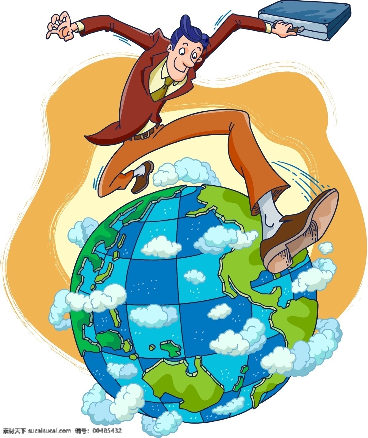 地球 公文包 卡通 卡通插画 卡通场景 卡通人物 卡通商务 卡通商务发展 卡通商务人物 跨步 前进 矢量 模板下载 跨步前进 商务人物 矢量商务人物 商务竞争 网络商务 商务插画 商务联络 上班族 商务商业 现代商业 矢量人物 矢量卡通人物 漫画 商务 人物 集 职业人物 插画集