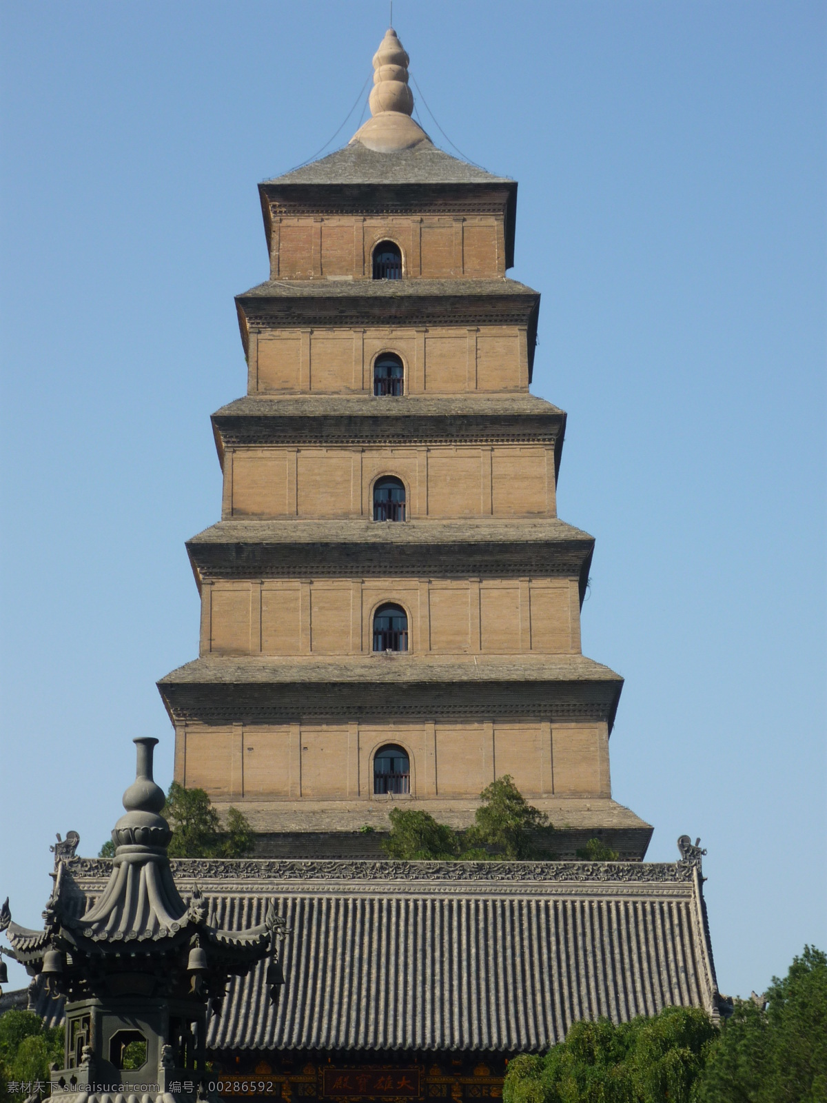 西安 大雁塔 旅游 古建筑 陕西 中国风景 旅游摄影 人文景观