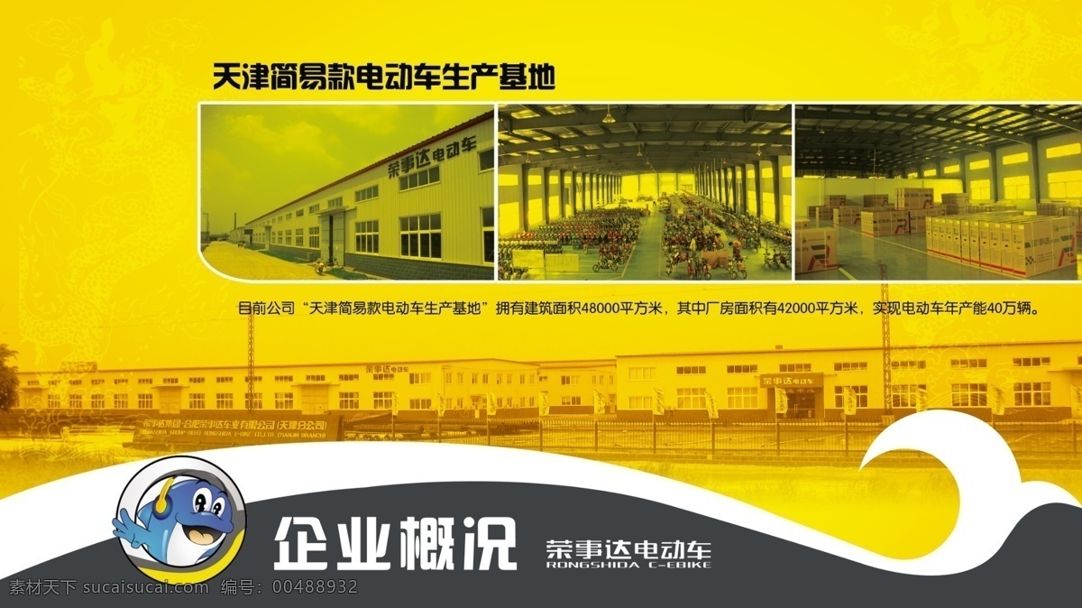 广告设计模板 国内广告设计 荣事达标志 荣事达电动车 源文件 荣事达 电动车 宣传 logo 企业 概况 psd源文件