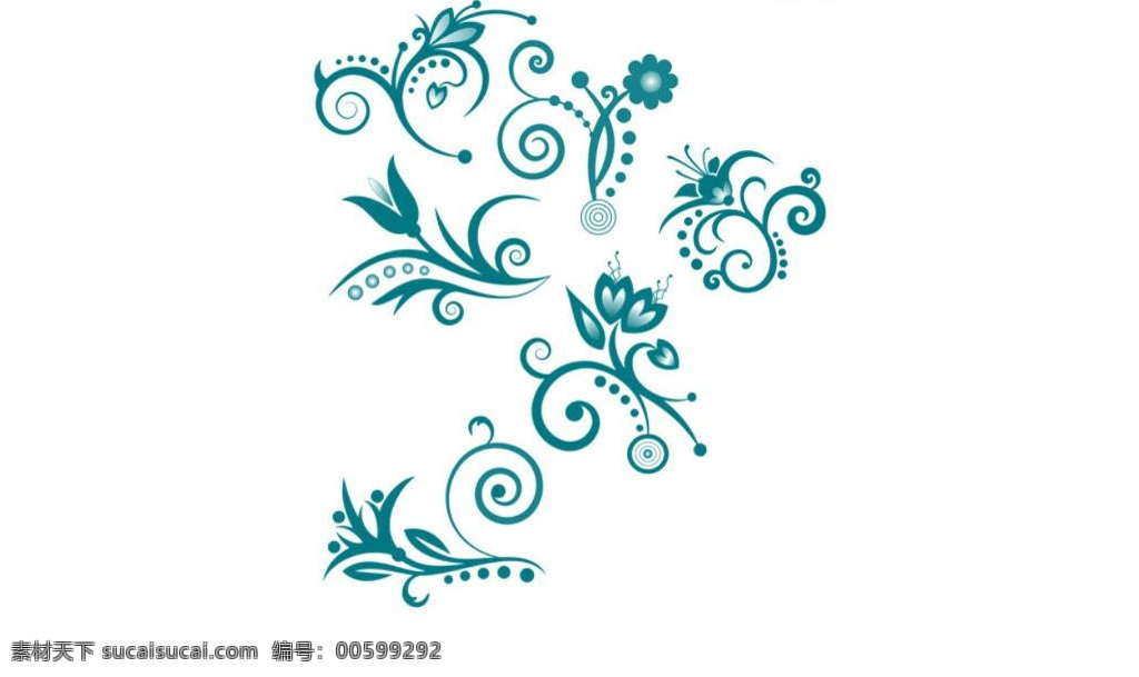 时尚潮流 花朵 花纹 装饰 笔刷 时尚潮流花朵 花纹装饰笔刷