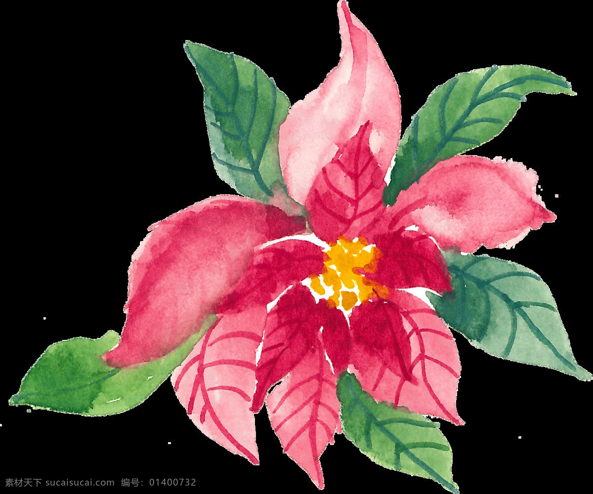 手绘 红花 透明 合集 免 扣 插画 创意 红色 花朵 花卉 黄色 卡通 绿色 绿叶 手账素材