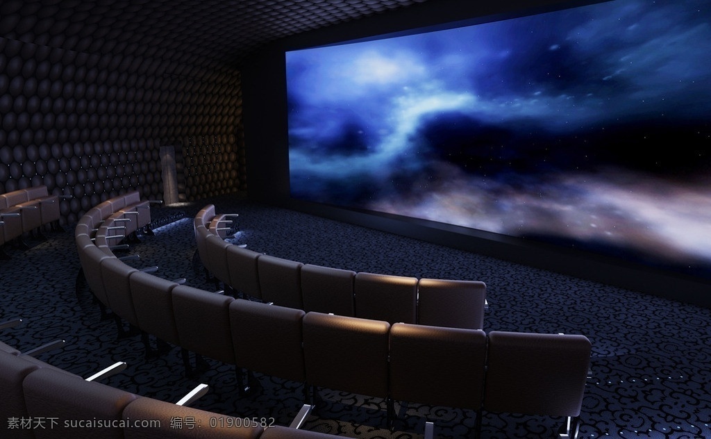 电影院放映厅 电影院 3d imax 超大放映厅 豪华 生活素材 生活百科