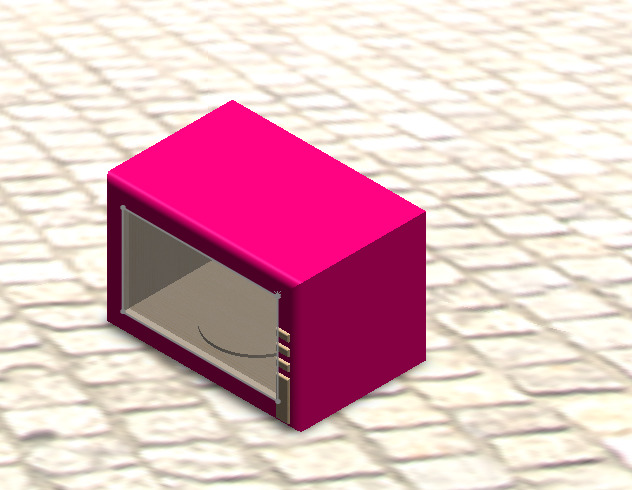 microvawe 炉 微生物 达尔加 解雇 3d模型素材 3d打印模型