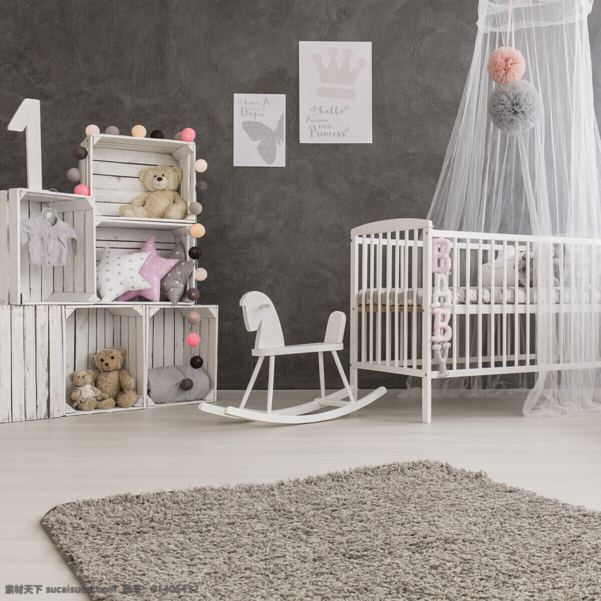 儿童 房 婴儿 效果图 室内设计 装饰 装修 家装 儿童房 婴儿房 婴儿室 女儿房 环境设计