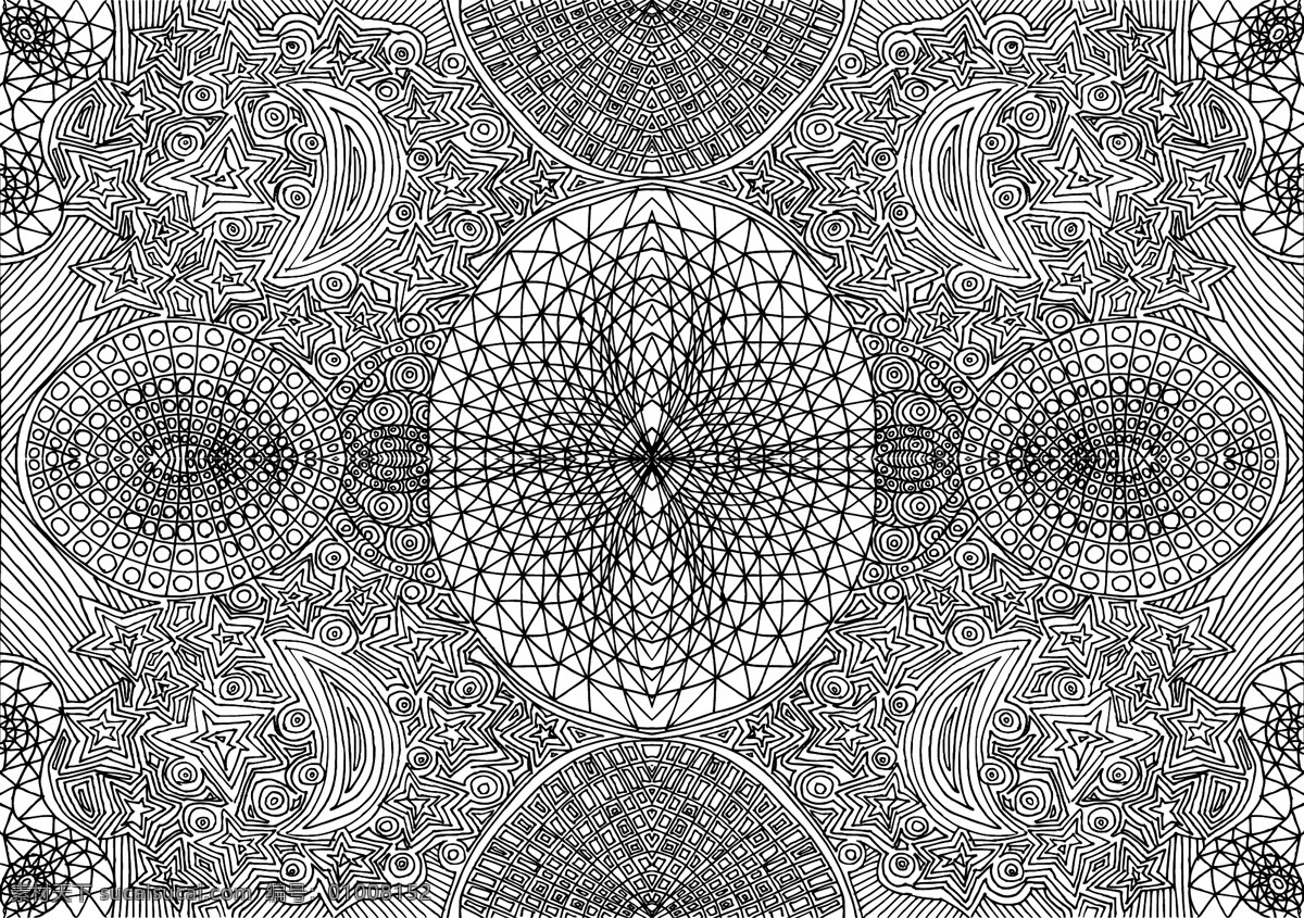 月亮 星星 画 矢量图 其他矢量图