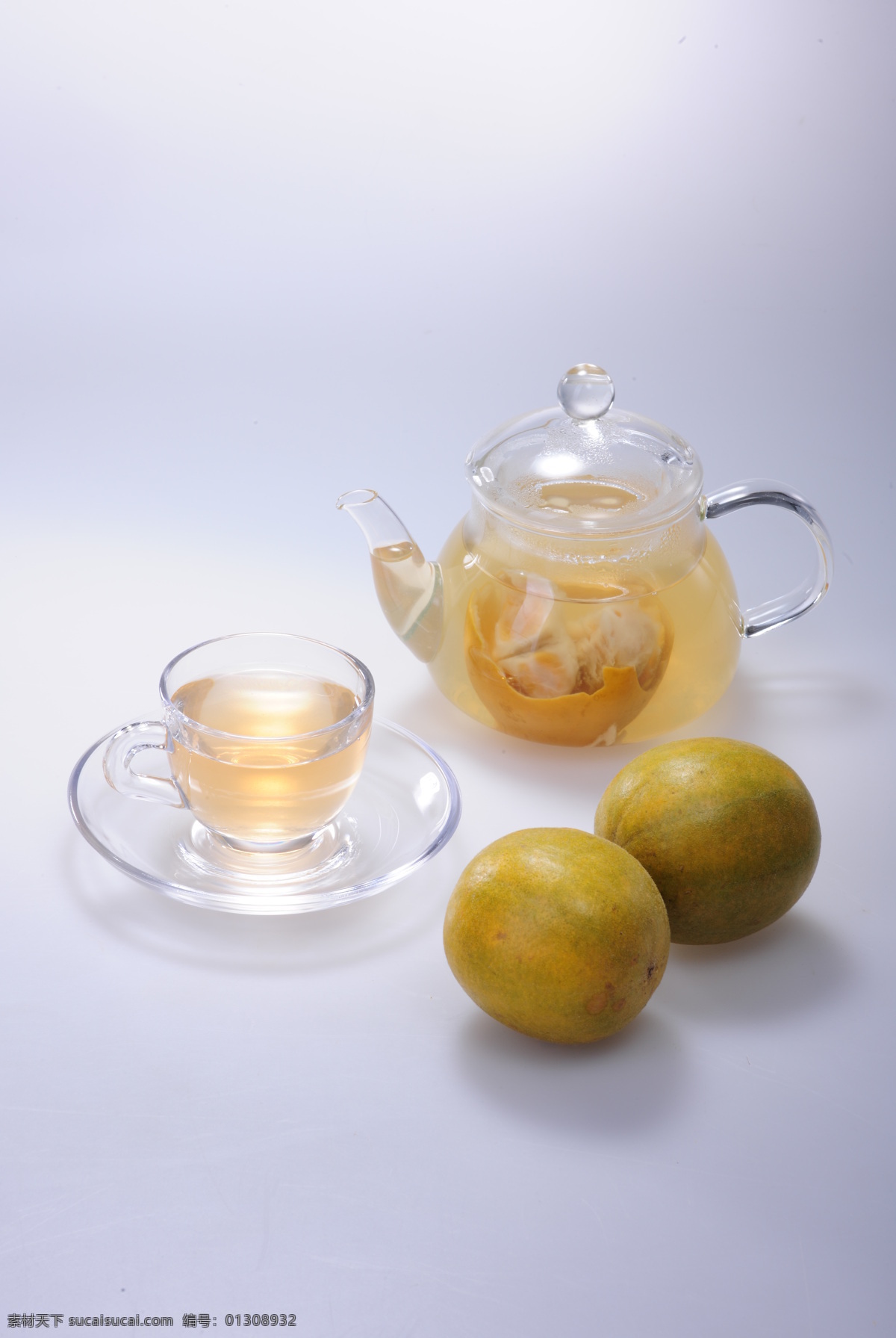 罗汉果 花茶 水果茶 一壶茶 玻璃杯 罗汉果茶 餐饮美食 饮料酒水