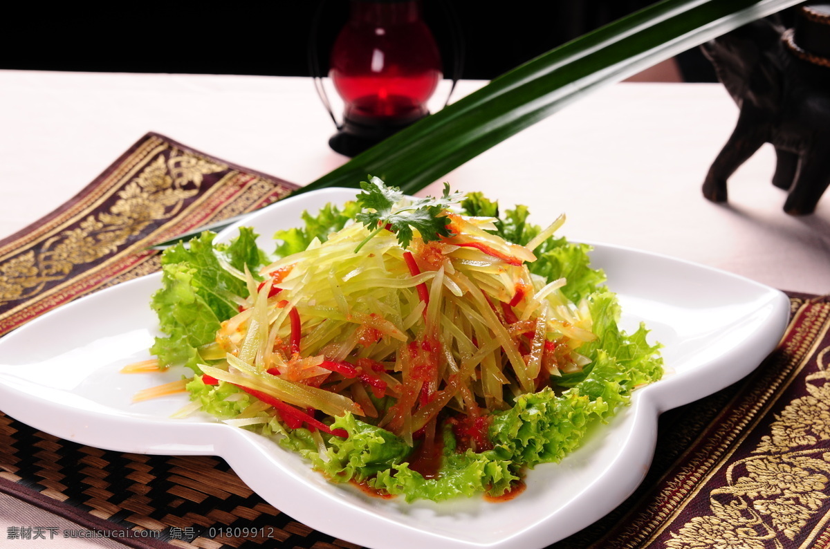凉拌莴笋 拌菜 凉菜 精美小菜 开胃凉菜 凉菜类 菜 餐饮美食 传统美食