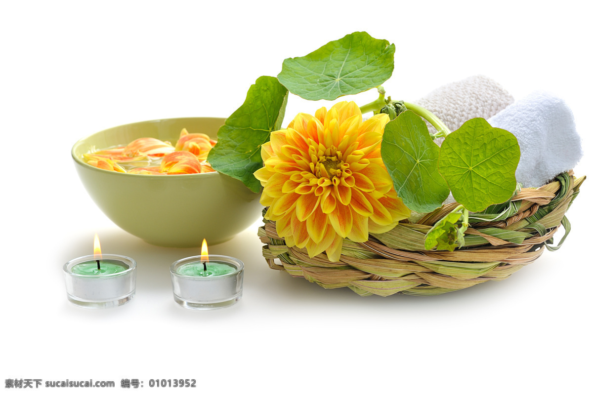 spa 广告 背景 蜡烛 花朵 毛巾 美容 化妆 化妆品 化妆品摄影 其他类别 生活百科 白色